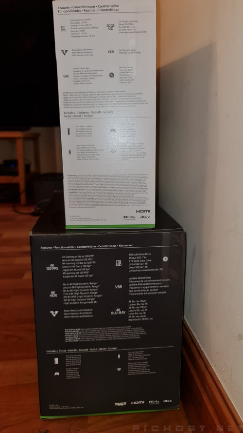 Microsoft Xbox Series X/S : Box