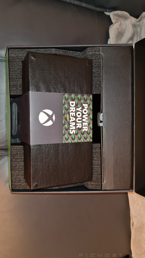 Microsoft Xbox Series X : Box Opened - Retail Images