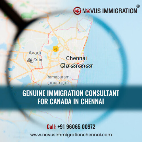 Novus immigration Chennai consultancy has an excellent team of immigration experts. Novus Immigration provide step-by-step guidance for your immigration and visa needs for all countries like Canada. 

Website: https://www.novusimmigrationchennai.com/