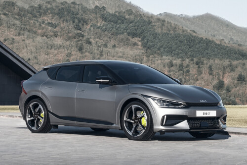 Talking points

EV6 starts from £40,895 (AU$73,500) in UK
Addition of EV6 GT-Line S variant
UK customers reportedly taking EV6 deliveries from October 2021
Aussies will have to wait until 2022 for deliveries to begin, due to ADR compliance and local ride and handling program
The 2022 Kia EV6 has gone on sale for the UK market, and it’s clear the Korean automaker is aiming its new EV to compete with Tesla and its popular Model 3. 

As WhichCar previously reported, the electrifying EV6 will come in three different guises from launch – EV6, EV6 GT-Line, and EV6 GT.

For Britain, however, there will also be an EV6 GT-Line S variant, that will sit above the GT-Line but below the range-topping, hi-po GT. 

The base EV6 in rear-wheel drive form will start from £40,895 (AU$73,500) and come equipped with standard features such as 19-inch diamond-cut alloy wheels, LED daytime running lights, headlights, and taillights, black vegan leather upholstery, ambient lighting, heated front seats, heated steering wheel, and dual-zone climate control. 

Standard safety features include highway driving assist, as well as forward collision-avoidance assist with pedestrian, cyclist, and junction-turning functionality.

The price of the higher-spec EV6 GT-Line will start from £43,895 (AU$78,700) for the RWD variant and £47,395 (AU$85,000) in all-wheel drive guise. 

Building on the standard kit of the entry-level EV6, the GT-Line will bring with it; tinted windows, front parking sensors, black suede and light grey vegan leather interior, premium relaxation seats and dual-LED headlamps with adaptive high-beam.

Brushed metal driving pedals, power and memory front seats, vehicle-to-load (V2L) charging, wireless phone charging, and blind-spot monitoring also come as standard.

EV6 GT-Line S models are also available with either the RWD or AWD drivetrain, with the former costing £48,395 (AU$86,000) and the latter costing £51,895 (AU$93,000).

S models benefit from improvements such as 20-inch wheels, heated and cooled front seats, heated rear seats, 14 speaker Meridian hi-fi, panoramic sunroof, power tailgate, smart park assist, parking collision-avoidance assist, Highway Driving Assist 2, forward collision-avoidance assist and head-up display with augmented reality capabilities.

The range-topping, Porsche Taycan 4S-beating EV6 GT will set UK buyers back at least £58,295 (AU$104,500), and for that significant outlay, they’ll get; 21-inch alloy wheels, unique exterior styling, an electronic limited-slip differential, different driving modes and adaptive dampers. 

EV6 GT buyers will also be scoring a car capable of sprinting from 0-100km/h in a claimed 3.5 seconds, thanks to a dual-motor set up that produces a combined 430kW and 740Nm. 

According to Auto Express, UK customers can expect to take delivery of their EV6s in October of 2021, which, typically, is several months ahead of the anticipated timeline for Australia.

Speaking to WhichCar, a Kia Australia spokesperson said Aussies can expect the EV6 at a later date for several different reasons – including the electric crossover still needing to pass ADR compliance and Australian-specific ride and handling program. In addition Kia has a busy schedule for other new products being launched in 2021. 

As such, pricing and delivery timing for the Australian market is still under consideration.

Src: WhichCar