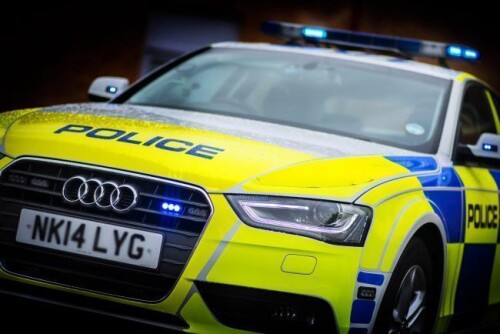 Typical UK Police Vehicle ? used on motorways.