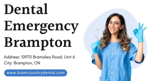 Dental problems can occur any time at any moment, but when it comes suddenly. Then, you don't get a chance to book your appointment. Here at BramcountryDental, we provide emergency dental services in Brampton. We treat one patient at a time.
In the event of a dental emergency, consult a dental professional.

Bramcountry Dental

Phone: 905-793-5151
Website: http://bramcountrydental.com/procedures/dental-emergency/