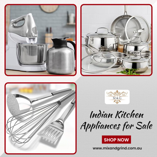 Buy Kitchen Appliances Online at Best Prices. Get Small Kitchen Appliances from popular brands such as Philips, Preethi, Butterfly, Prestige, Premier, Ultra, Hawkins, Sumeet, Panasonic etc

Website: https://www.mixandgrind.com.au/