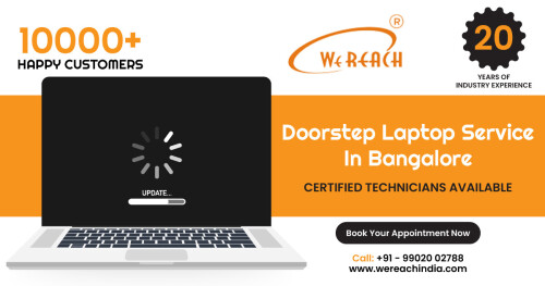 Welcome to WeReach Infotech Laptop Repair Services in Whitefield, we are best in offering laptop and computer repair services. Get our services with best 50% offer price. Call Now!


For More Details: https://www.wereachindia.com/