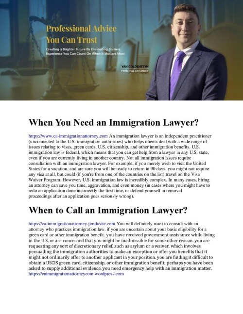 California Immigration Attorney