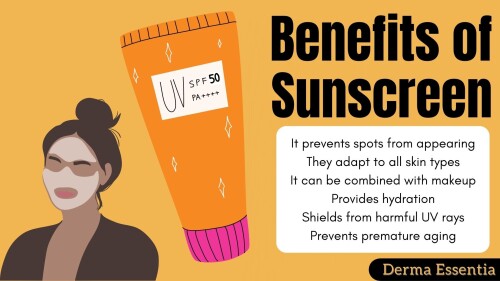 Sunscreen is essential to protect your face from sun aggression. Here are some benefits of applying it:

It prevents spots from appearing
They adapt to all skin types
It can be combined with makeup
Provides hydration
Waterproof
Shields from harmful UV rays
Prevents premature aging

Click here to read more about it: https://divyyrana654.medium.com/benefits-of-best-sunscreen-gel-in-india-9d700323d3c7