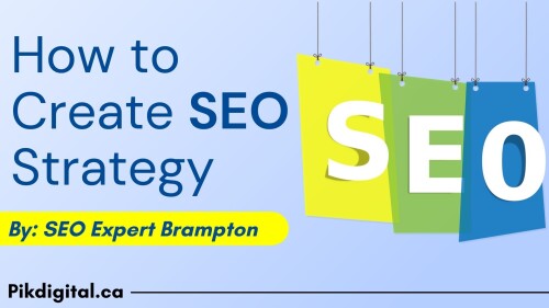 Fulfill the user's search intention
Choose keywords that will guide users to your content
Invest in quality content
Develop a link building plan
Compress media before uploading it to your website
Perform a technical audit
Measure success
If you are planning to perform SEO for your business website then this article is for you where: SEO Company Brampton will explain to you how you can create an SEO strategy - https://pikdigitalcanada1.medium.com/how-to-create-an-seo-strategy-by-seo-expert-brampton-c315440c45cc

#SEOExpertBrampton #SEOExpert #SEOAgency #SEOStrategy