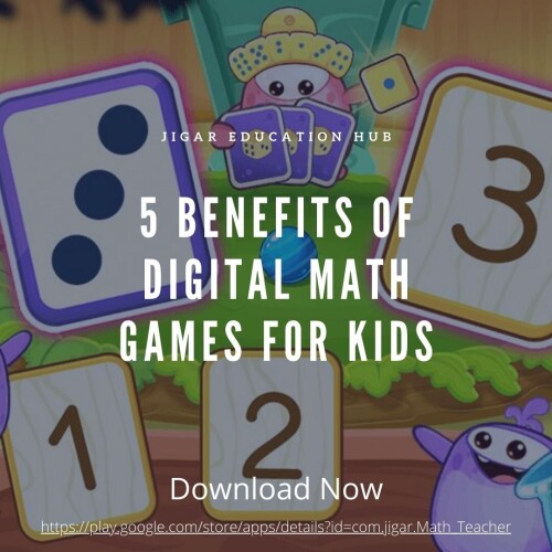 Some math games are loaded with advantages that are discussed below. Here are some benefits of digital math games for kids that every parent should know. If you have been wondering how digital math games can improve your child’s math skills, here is the answer. Download Math game here : https://play.google.com/store/apps/details?id=com.jigar.Math_Teacher