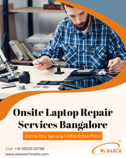 Are you looking for Laptop repair and Service Center in Koramangala, Bangalore? If Yes, then you are in the right place.  We are the best in offering laptop repair and service in koramangala at affordable prices! Call Today>> Get our service in 50% offer price.


For More Details: https://www.wereachindia.com/