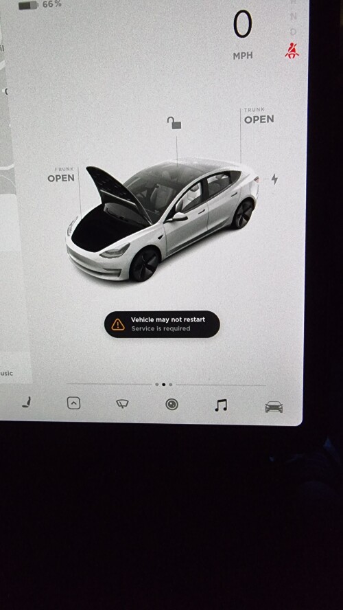 2021 Tesla Model 3 Disabled by numerous hardware errors!