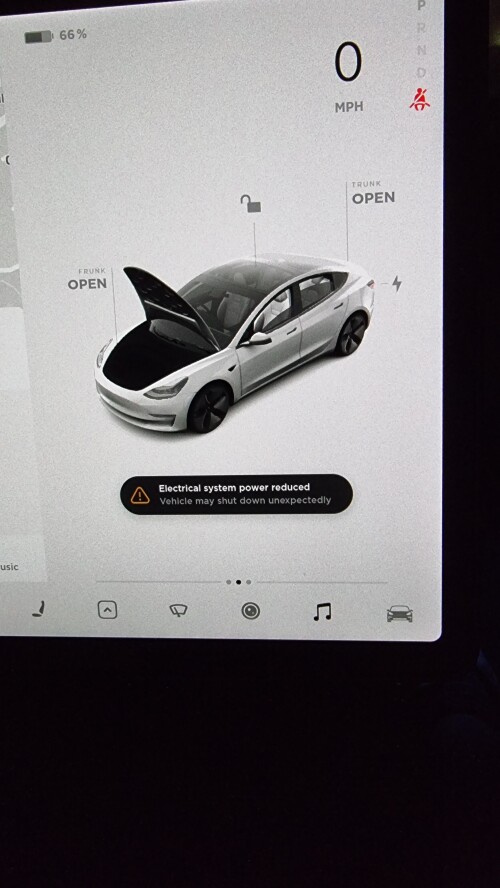 2021 Tesla Model 3 Disabled by numerous hardware errors!