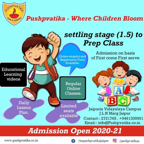 Pushpvatika toddler play school in jaipur