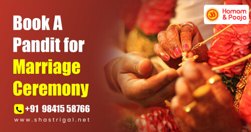 Shastrigal is the main online stage that offers a wide range of Pooja's reserving platform online at reasonable cost. Pooja performed to survive or eliminate all obstructions to your prosperity. India's biggest online Homam booking portal. 

Website : http://www.shastrigal.net