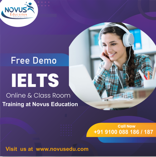 study ielts at novus