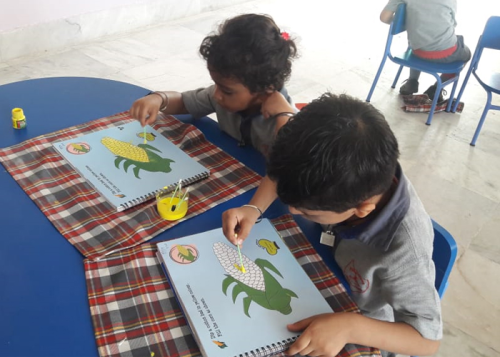 Pushpvatika best activities of play school in jaipur