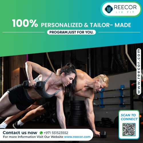 100% Personalized & Tailor - Made Program Just for you!

Do you want to build a habit of exercising and get in shape? Reecor is here to fill the gap of professional Fitness Trainers to give you access to Personal Training in the comfort of your home.

Get in touch with us for free consultation at +971 55 152 3552.

Visit us at https://reecor.com/