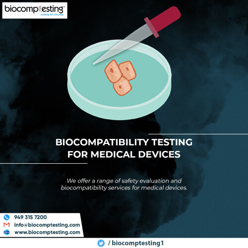 For Medical Devices, we design and manufacture high-quality Medical Devices and equipment. Different components of the system were identified and analyzed. The samples needed for the tests were correctly identified.
http://www.biocomptesting.com/industries/