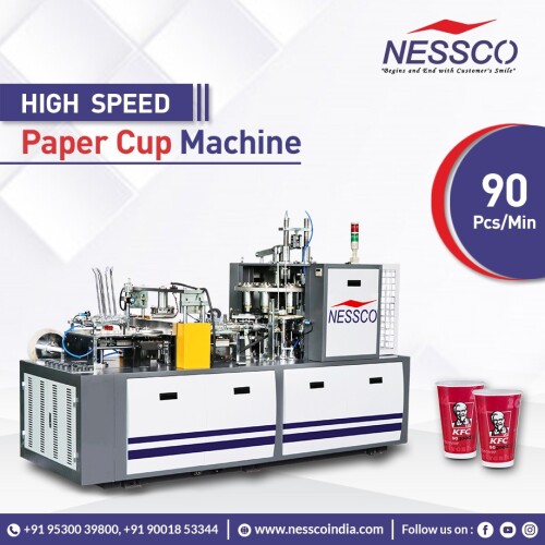 Nessco is a leading manufacturer & supplier of paper cup making machines. We are worldwide supplier of paper cup making machine
, paper plate making machine and many more products