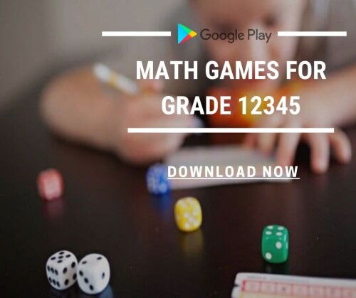 Are you looking for a Math Games For Grade 12345 to promote your child’s math skills? If yes, then look no further than us. Math Teacher, our initiative, is a highly rated and updated game on the Play Store. It has the potential to strengthen your child’s mental ability and yet make the session a lot of fun. We are rated as the best math games for children by a huge number of users globally. We are evolving every day to suit the changing learning needs of children. So, why wait anymore? Download our math game on your Android phone and let your child have the most interactive math session.

https://play.google.com/store/apps/details?id=com.jigar.Math_Teacher