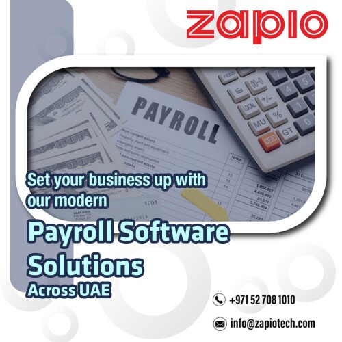 With Zapio Payroll Software, manage your distributed workforce in an accurate, timely, secure and flexible manner and keep your promise of paying your employees the right pays at the right time, across regions.

Visit: https://zapiotech.com/payroll-software-dubai.html

Reach us @ info@zapiotech.com
Call us @ +971 52 7081010