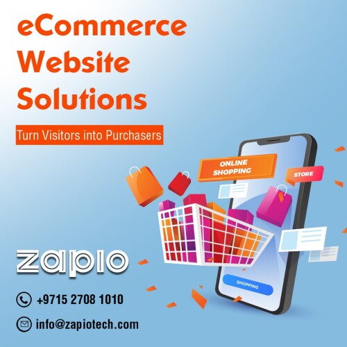 We are a Dubai-based eCommerce and shopping cart website development company that creates unique websites for eCommerce businesses.

Visit: https://zapiotech.com/ecommerce-website-development-dubai.html

Any inquiry, mail us @ info@zapiotech.com
Call on +971 52 7081010