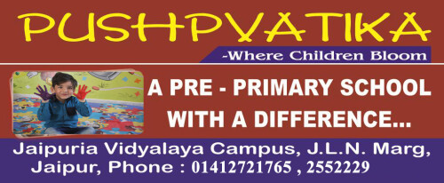 pushpvatika admission for play school in jaipur