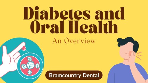 A lot of people with diabetes have oral problems that are more likely to happen, such as dry mouth. It could be because you’re getting older or taking medicine, but it could also be because you have diabetes. Dry mouth, no matter what the reason, means food debris, sugar, acid, and bacteria can’t be washed away as quickly.

But there’s good news, too: this doesn’t happen right away! As well, there are many things you can do to keep gum disease at bay. If you keep your diabetes in check and your oral health in check by going to the family dentist in Brampton or periodontist on a regular basis, you will lower your risk.

Then, you can do this: https://bestdentistinbrampton.wordpress.com/2021/12/23/diabetes-and-oral-health-overview/