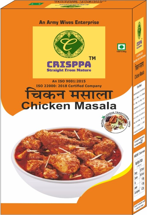 Among the best chicken masala powder brand in India, Crisppa is best masala brands in India. Because they provide customers with a wide range of healthy products. they have a large range best organic spices brands in India having flavourful masalas that can spice up your food. 
For More visit their website.https://crisppa.com/