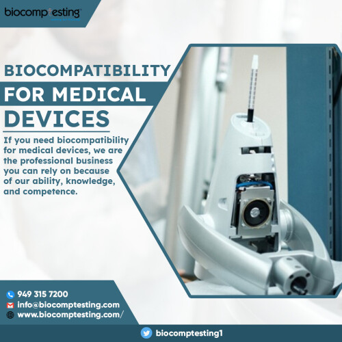 Biocompatibility testing refers to testing to determine the "potential for an unacceptable adverse biological response resulting from contact of the component materials of the device with the body." It measures how compatible the finished device is with a biological system.
http://www.biocomptesting.com/industries/