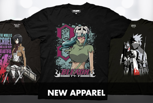 Shop for the best Apparel collections of Anime in US