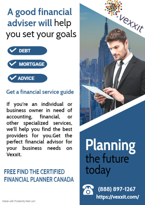 Copy of financial advisor flyer Made with PosterMyWall