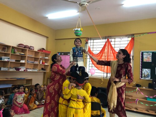 Cherubs Preschool in Sompura, our curriculum is based on the findings of some of the world's leading educational professionals. It was built by our experienced team to assist early childhood years, inspiring youngsters to be adventurous explorers now and happy, confident learners tomorrow. We think that children learn best by playing, and our activities are founded on this philosophy. Each of our groups has numerous distinct areas of play. Visit our website for more information.
Website: https://cherubsmontessori.com/cherubs-sompura/