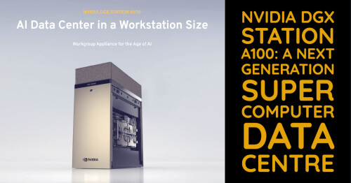 NVIDIA DGX Station A100 is the world’s first AI system powered by NVIDIA A100 Tensor Core GPU that provides a data center-class AI server in a workstation form factor, suitable for use in a standard office environment without specialized power and cooling. Check full post to know more : https://www.robusthpc.com/nvidia-dgx-station-a100-introducing-next-generation-super-computer-data-centre/