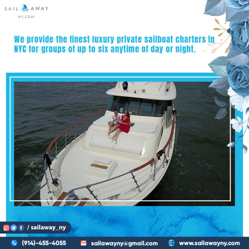 Our yacht is equipped with the most advanced safety technology, ensuring a safe and comfortable yacht rental in New York City. SailawayNY's skipper and crew work hard to give the best private yacht charter rental in New York. Contact us now!
https://sailawayny.com/