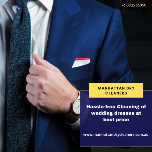 Don’t waste any more time and visit Manhattan Dry Cleaners today. We specialize in cleaning wedding dresses in Adelaide. With our premium quality washing technologies coupled with fabric-specific cleaning products, you only get the best of services. We also provide free pick-up and door-step delivery services with a 90-minutes turn-around time. Visit us at : https://www.manhattandrycleaners.com.au/services/special-wedding-garments/