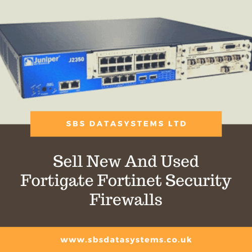 Obtain a transparent and free valuation to Sell New and Used Fortigate Fortinet Security Firewalls from the authorized team of adept hardware engineers only at SBS Data Systems. We offer authentic, and detailed free estimations for the Fortigate mid-range Firewall systems with purpose-built security processors as per the existing market value upon deciphering the part mode and model number from the clients. Visit us at : 
https://www.sbsdatasystems.co.uk/sell-juniper-equipment/