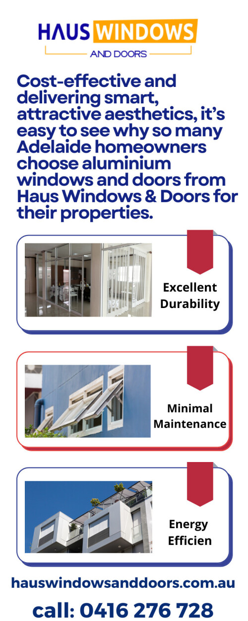 Unique Door Design and Aluminium Windows Adelaide | hauswindowsanddoors.com.au