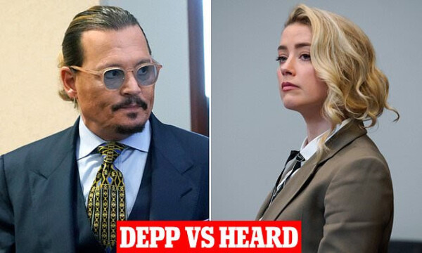 Johnny Depp in court for his defamation case against Amber Heard on Monday, May 23, 2022.