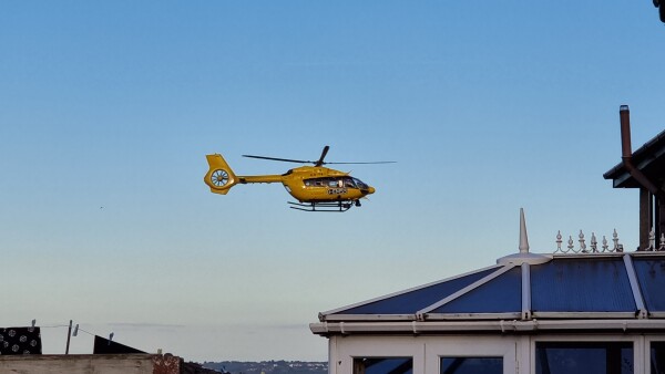 Welsh Air Ambulance Helicopter G-EMSS