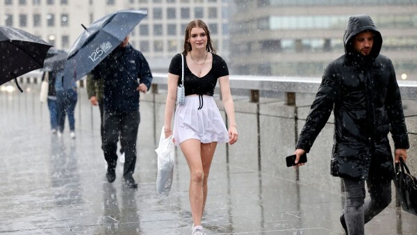 Brits face heavy rain and flooding for the start of Wednesday along with temperatures dropping to -4C in Scotland.

It has been a wet month and with the showers continuing it means that there is a continued danger of flooding around much of the country.

Shoreham in southern England and Inverbervie in Scotland have provisionally had their wettest Novembers on record with 176.4mm and 133mm, respectively, so far.

The Met Office has yellow warnings for rain and wind for the start of Wednesday affecting Northern Ireland and the south west of England.

In Northern Ireland the rain warning runs until 10am with the risk of flooding and disruption to travel. Similarly for the south west of England there is the potential of travel problems caused by wind and rain with the warning in place until 8am.