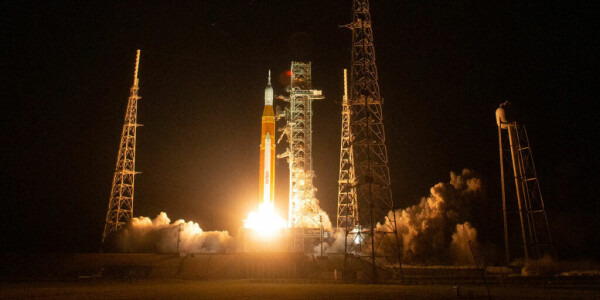 NASA’s giant Space Launch System the Orion spacecraft lifted off from Kennedy Space Center at 1:47 a.m.

Eastern time Wednesday, propelling the autonomous spacecraft, without any astronauts on board, on a test flight scheduled to last 25 days, 11 hours and 36 minutes, ending with a splashdown in the Pacific Ocean off the coast of San Diego.