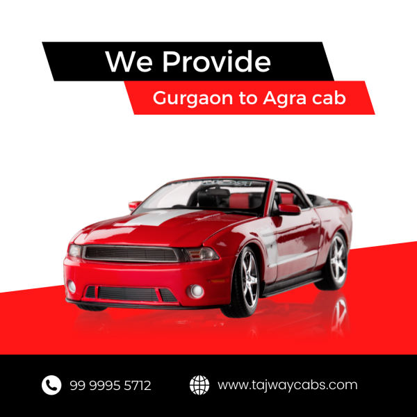 Gurgaon to Agra cab