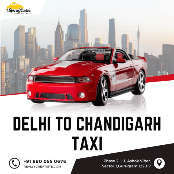 Delhi to Chandigarh taxi