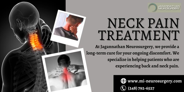 If you're looking for a reliable treatment for neck pain. Only Jagannathan Neurosurgery is an alternative. We offer a variety of therapies, such as physical therapy, pharmaceutical management, and mental counselling. Visit our website right away to find relief from neck discomfort!
https://mi-neurosurgery.com/