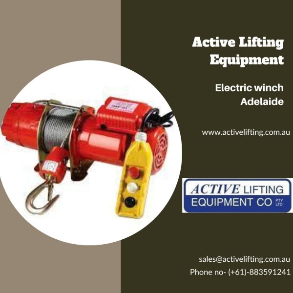 The Electric winch in Adelaide we deal are celestial in nature, rugged in architecture, and designed to flouting specifications. It is extremely light and powerful. They feature high-quality roller bearing across and are built with a precise two-stage gearbox. The electric winch comes with such a high-starting motor controller that was engineered and developed especially for transporting & hoisting applications. For more information about the product, visit us : https://www.activelifting.com.au/lifting-equipment/hoisting-winching/winches/bpl-electric-wire-rope-winches