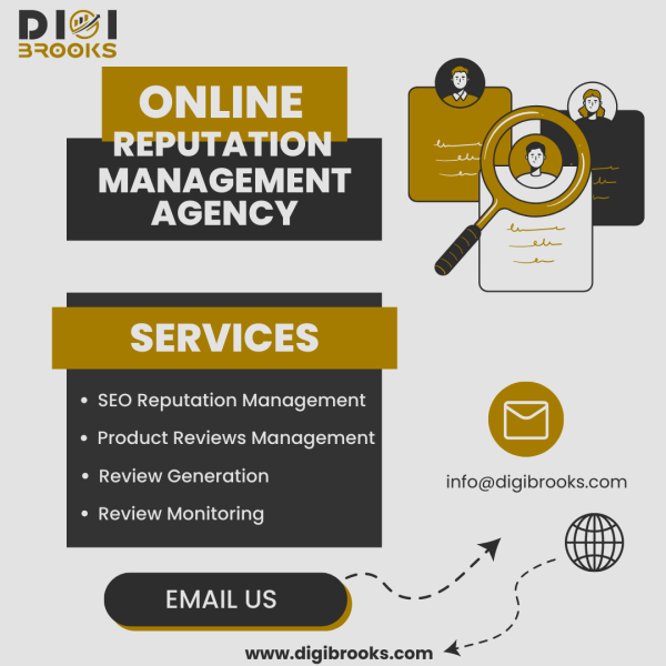 At DIGI Brooks, we understand the importance of a positive online reputation. That's why our Online Reputation Management Agency offers top-notch solutions for businesses of all industries. From social media monitoring to reputation repair, we take a comprehensive approach to managing your brand's online presence.
More info - https://www.digibrooks.com/online-reputation-management/