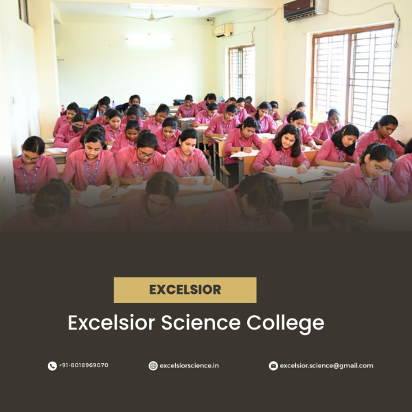 Excelsior Science College is a premier institute dedicated to provide quality education with futuristic concepts. We have been catering towards the students' needs and requirements in an industry-oriented manner, oriented towards imparting knowledge, providing a platform for professional development and offering career opportunities to our students. Visit us: https://excelsiorscience.in/