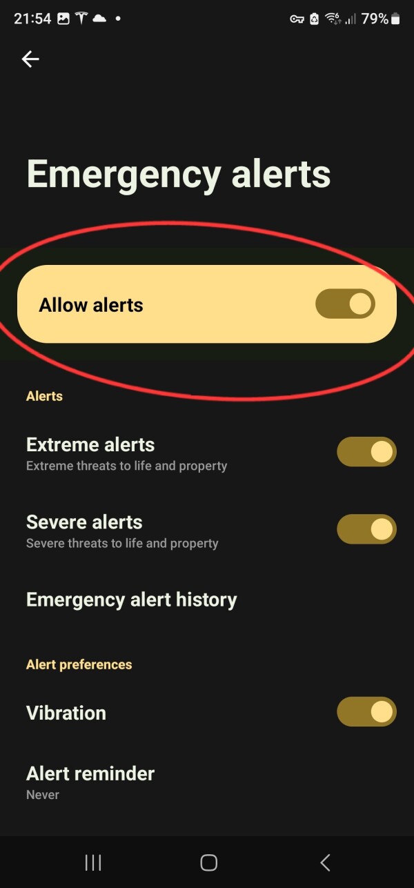 UK Emergency alert Test - How to disable on samsung/android phone.

.. Disable Highlighted Option to disable/silence Emergency alerts.

2/2