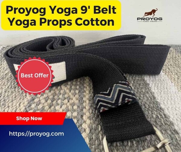 A yoga belt that is easily distinguishable, fashionable and doesn't soil easily. Made with a 100% cotton strap with a sturdy grip. 

https://proyog.com/collections/shop-accessories/products/bandha-yoga-belt-9-grey?variant=33338347946047