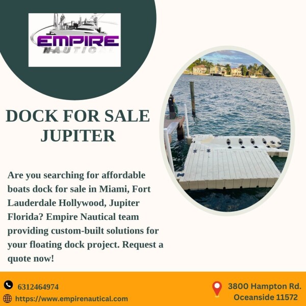 Are you searching for affordable boats dock for sale in Miami, Fort Lauderdale Hollywood, Jupiter Florida? Empire Nautical team providing custom-built solutions for your floating dock project. Request a quote now!

https://empirenautical.com/docks/